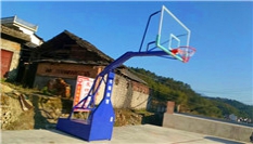 龙胜六个村镇移动篮球架安装