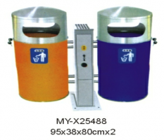 磐石户外分类垃圾桶MY-X25488